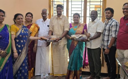 புதுமனை புகுவிழாவில் வித்தியாசமான மற்றும் ஆரோக்கியமான முறையில் நம் பாரம்பரியத்தை போற்றும் வகையில் இருந்தது.