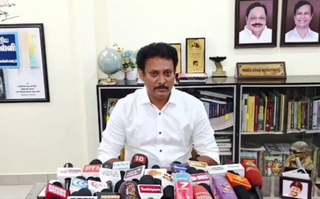 யாரையும் தடுக்க வேண்டும் என்கிற எண்ணம் எங்களுக்கு கிடையாது - திருச்சியில் விஜய் பிரச்சார இடத்திற்கு அனுமதி மறுப்பு தொடர்பான கேள்விக்கு பள்ளி கல்வித் துறை  அமைச்சர் அன்பில் மகேஷ் பதில்