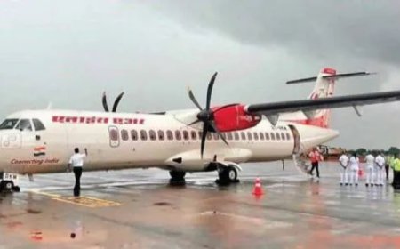 சென்னையில் இருந்து இலங்கைக்கு புறப்பட்ட விமானம் மோசமான வானிலையால் அவசர அவசரமாக திருச்சியில் தரை இறங்கியதால் பரபரப்பு - 40க்கும் மேற்பட்ட பயணிகள் தவிப்பு