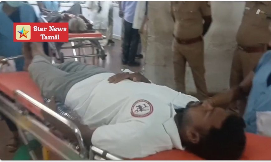 *திருச்சியில் பதுங்கி இருந்த திருடனை போலீசார் துப்பாக்கியால் சுட்டு பிடித்த சம்பவம் பெரும் பரபரப்பை ஏற்படுத்தி உள்ளது*
