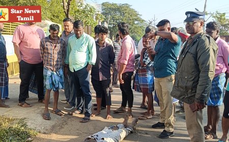 *திருச்சி அரியமங்கலம் அம்பிகாபுரம் சாலையில், டூவீலருடன் சாக்கடையில் விழுந்து இறந்தவரின் உடலை கைப்பற்றி போலீசார் விசாரணை நடத்தி வருகின்றனர்*