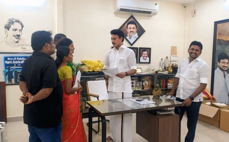 *பணி நியமனத்தை எதிர்பார்த்து 22,000 பேர் காத்திருப்பு காலி பணியிடங்களில் இடைநிலை ஆசிரியர்களை  நியமிக்க வேண்டும் அமைச்சர் அன்பில் மகேஷ் பொய்யா மொழியிடம் கோரிக்கை*
