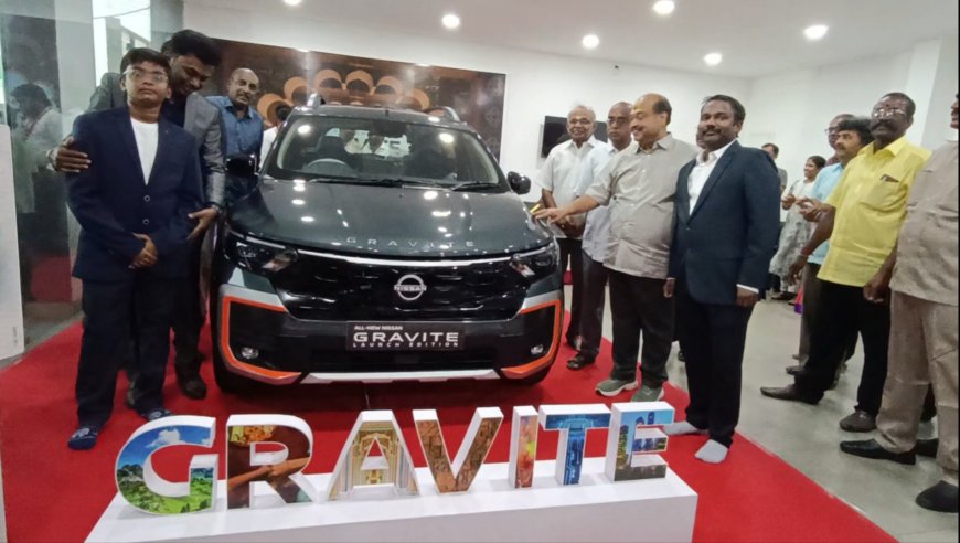*திருச்சி பி.எல்.ஏ நிசான் ஷோரூமில் நிசான் கிராவைட் புதிய கார் அறிமுக விழா வெகு சிறப்பாக நடைபெற்றது*