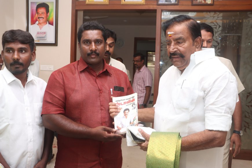 *தலித் இயக்கங்களின் கூட்டமைப்பினர் நகராட்சி நிர்வாக துறை அமைச்சர் கே என் நேருவை சந்தித்து சட்டமன்றத் தேர்தலுக்கு ஆதரவை தெரிவித்தனர்*