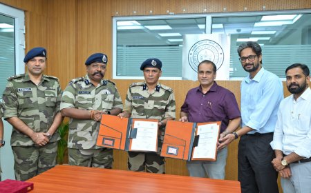 *மத்திய தொழில் பாதுகாப்பு படை மற்றும் IIT கான்பூர் இடையே சைபர் பாதுகாப்பு தொழில்நுட்ப புரிந்துணர்வு பயிற்சி ஒப்பந்தம்*
