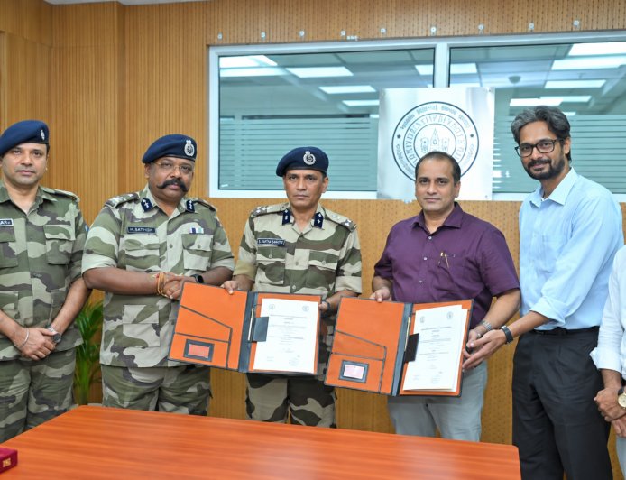 *மத்திய தொழில் பாதுகாப்பு படை மற்றும் IIT கான்பூர் இடையே சைபர் பாதுகாப்பு தொழில்நுட்ப புரிந்துணர்வு பயிற்சி ஒப்பந்தம்*