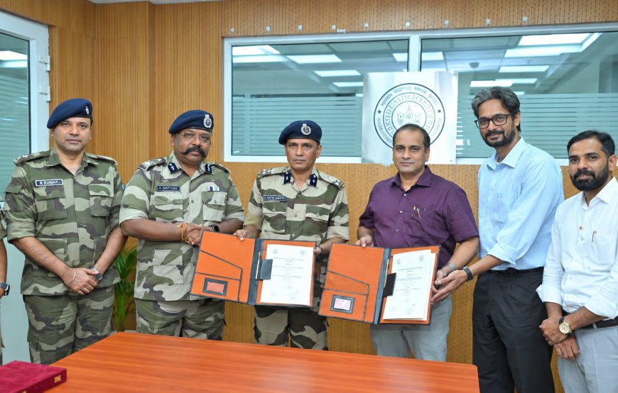*மத்திய தொழில் பாதுகாப்பு படை மற்றும் IIT கான்பூர் இடையே சைபர் பாதுகாப்பு தொழில்நுட்ப புரிந்துணர்வு பயிற்சி ஒப்பந்தம்*